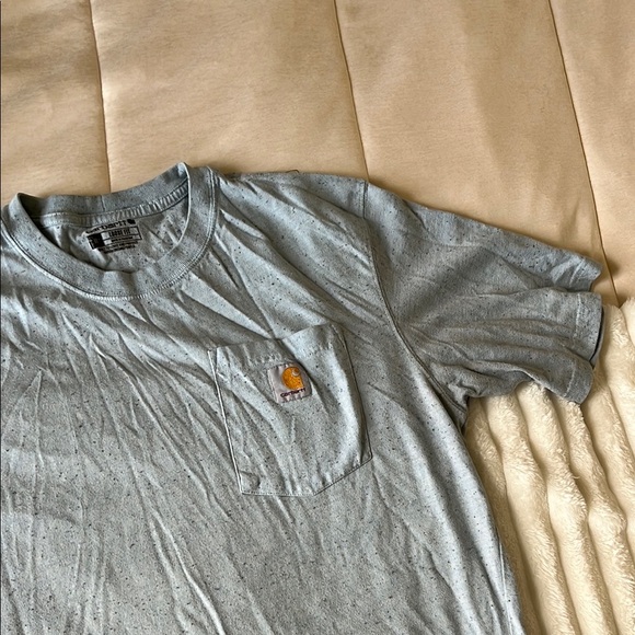Carhartt Men's Blue Pocket T-Shirt - Picture 2 of 10